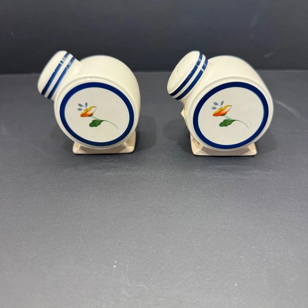 Howard Kaplan French Country Store Clementine Salt and Pepper Shaker Set Ceramic